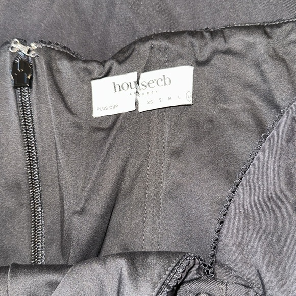 NWOT HOUSE OF CB Lova Black Corset Maxi Ball Gown Dress sz XL PLUS CUP - Picture 7 of 9